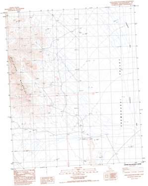 Stepladder Mountains USGS topographic map 34114e7