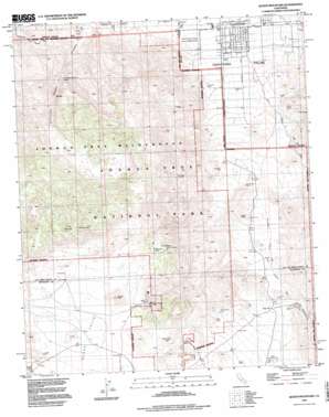 San Bernardino USGS topographic map 34116a1