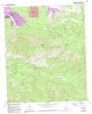 Moonridge USGS topographic map 34116b7