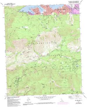 Big Bear Lake USGS topographic map 34116b8