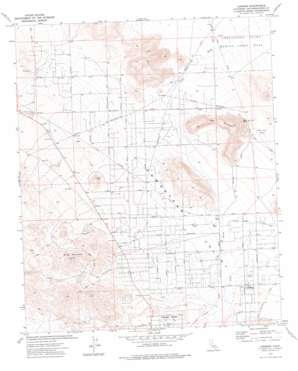 Landers USGS topographic map 34116c4