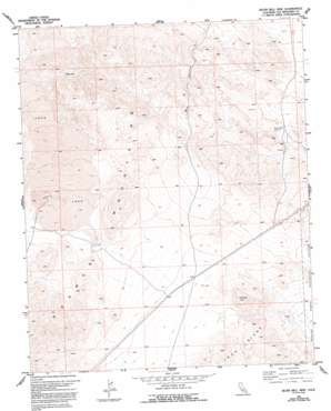 Silver Bell Mine topo map