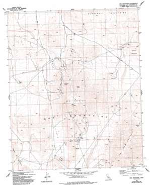 Ord Mountain USGS topographic map 34116f7