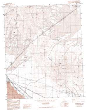 Sleeping Beauty USGS topographic map 34116g3