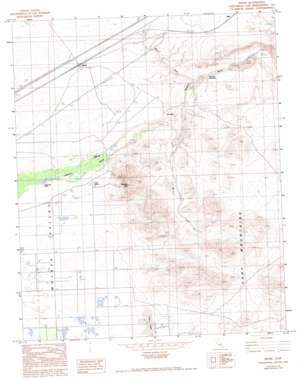 Manix USGS topographic map 34116h5