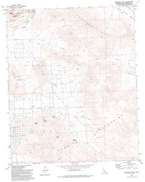 Fairview Valley topo map