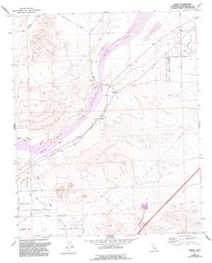 Hodge USGS topographic map 34117g2