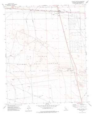 Kramer Junction topo map