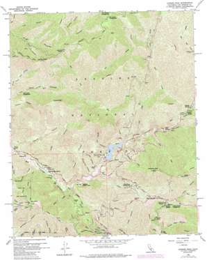 Condor Peak USGS topographic map 34118c2