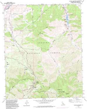 Pacifico Mountain USGS topographic map 34118d1