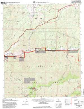 Agua Dulce USGS topographic map 34118d3