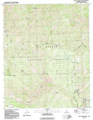 Devils Heart Peak USGS topographic map 34118e8