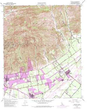 Santa Paula USGS topographic map 34119c2