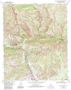Ojai USGS topographic map 34119d1
