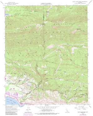 White Ledge Peak USGS topographic map 34119d4