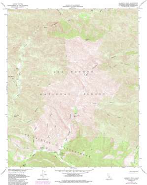 Hildreth Peak USGS topographic map 34119e5