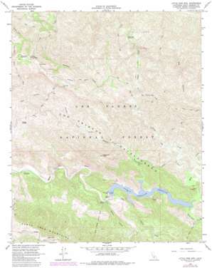 Little Pine Mountain USGS topographic map 34119e6