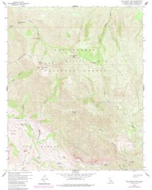 San Rafael Mountain USGS topographic map 34119f7