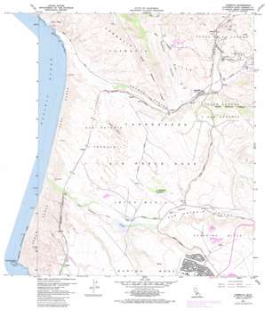 Casmalia topo map