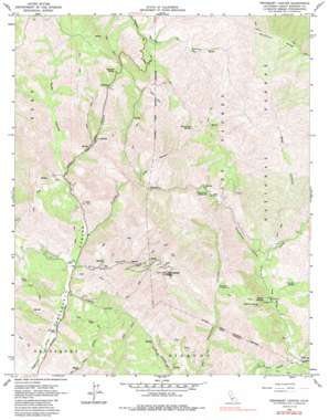 Tepusquet Canyon USGS topographic map 34120h2