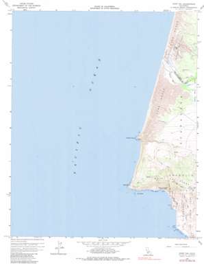 Point Sal topo map