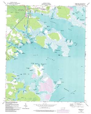 Jones Bay USGS topographic map 35076b5