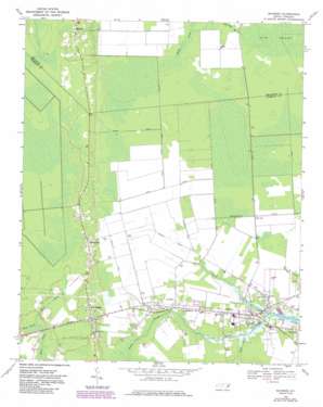 Bayboro USGS topographic map 35076b7