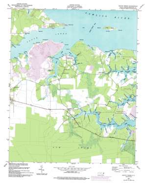 South Creek USGS topographic map 35076c6