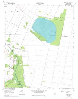 Pungo Lake USGS topographic map 35076f5