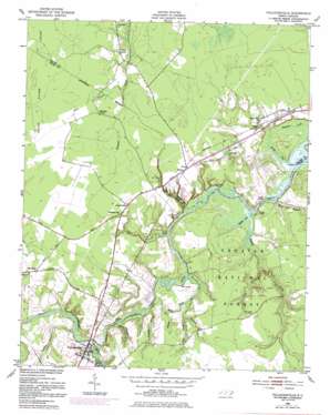Pollocksville USGS topographic map 35077a2
