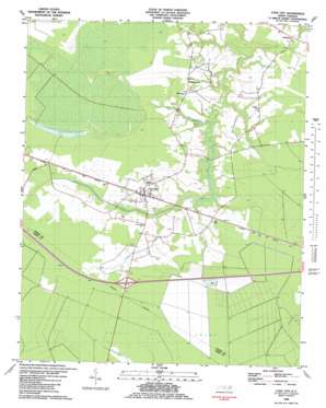 Cove City USGS topographic map 35077b3