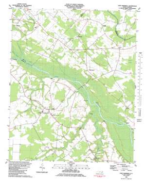 Fort Barnwell USGS topographic map 35077c3