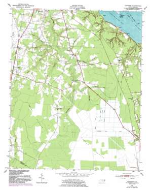 Hackney USGS topographic map 35077d1