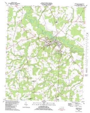 Snow Hill USGS topographic map 35077d6