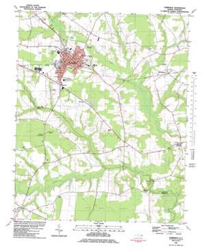Farmville USGS topographic map 35077e5