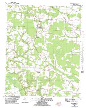 Walstonburg USGS topographic map 35077e6