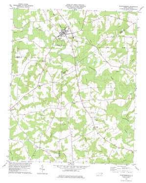 Stantonsburg USGS topographic map 35077e7