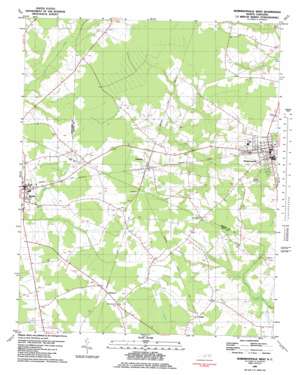 Robersonville West USGS topographic map 35077g3