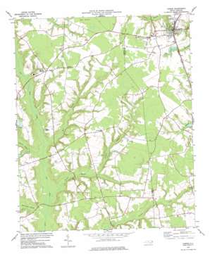 Faison USGS topographic map 35078a2