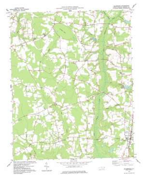 Salemburg USGS topographic map 35078a5