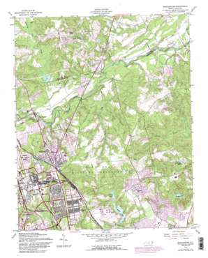 Manchester USGS topographic map 35078b8
