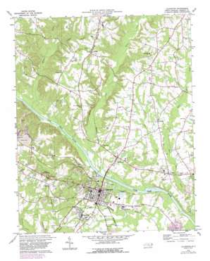 Lillington USGS topographic map 35078d7