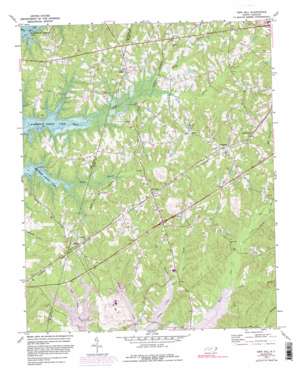 New Hill USGS topographic map 35078f8