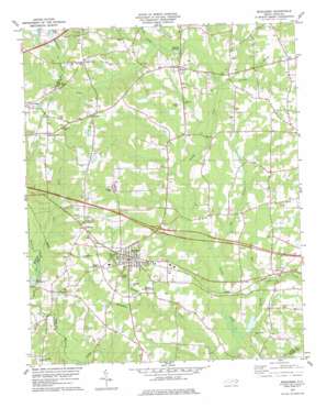 Middlesex USGS topographic map 35078g2