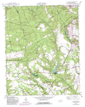 Southern Pines USGS topographic map 35079a1