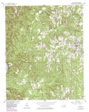Ellerbe USGS topographic map 35079a7