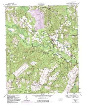 Lobelia USGS topographic map 35079b2