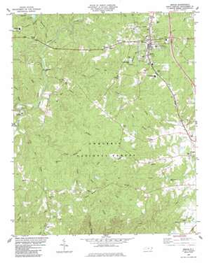 Biscoe USGS topographic map 35079c7