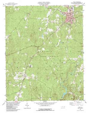 Troy USGS topographic map 35079c8