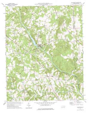 Saxapahaw USGS topographic map 35079h3